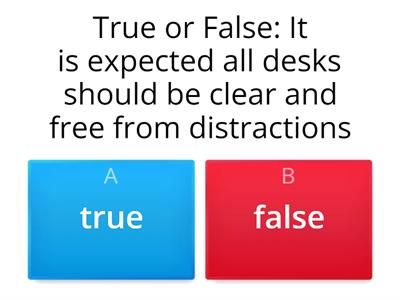 Class Rules/Expectations