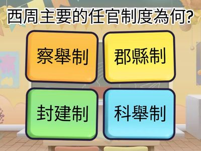 [阿瑋]國三中國史複習100題