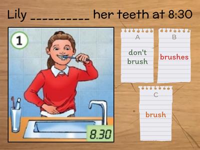 Present Simple ROUTINES