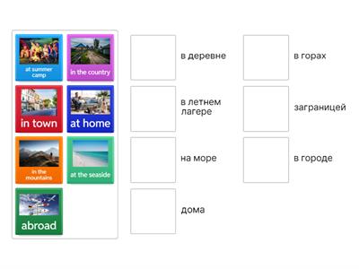 5 класс Unit 1 Vocabulary