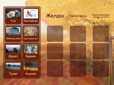 Құбылысты топқа бөл