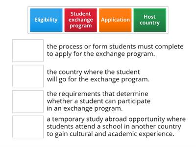 Exchange Programs