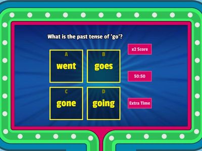 Past Forms of Verbs Quiz