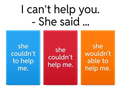 Magda reported speech