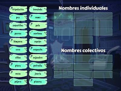 Nombres individuales y colectivos