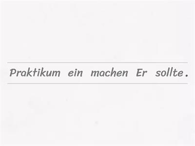 AP K4 Grammatik Aufwärmung