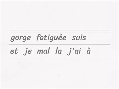 la santé et le corps (3rd YR)