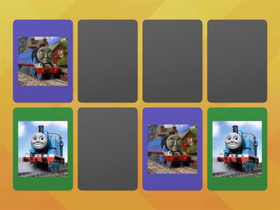 Matching Memory Game (Thomas & Friends)