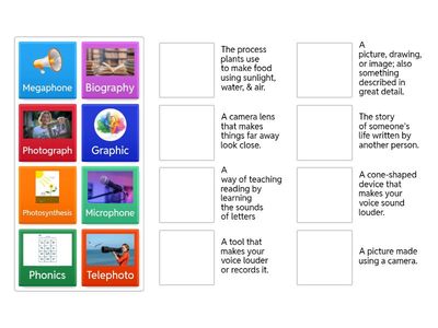 DR_Root Words: -photo, -phone, -graph, -tele