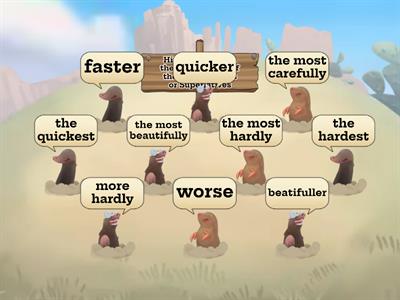 Comparative and Superlative adverbs