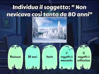  Soggetto, predicato, attributo e apposizione