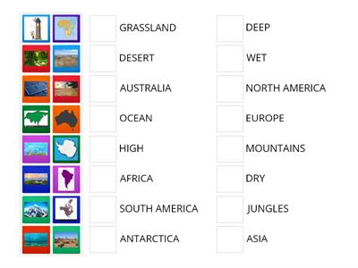 COUNTRIES AND CONTINENTS