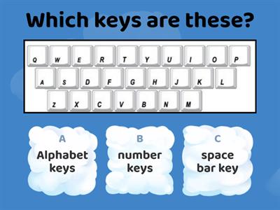 class 1 quiz keyboard