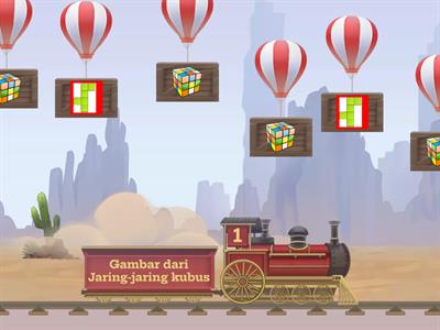 ballon POP Labirin  Model Bangun Ruang MATEMATIKA