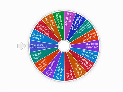 S1 Questions - Spanish