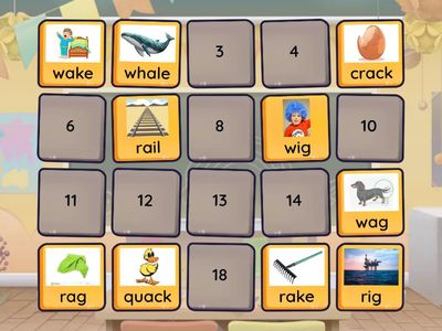 r vs w minimal pairs