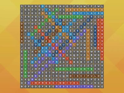 CAÇA PALAVRAS ORTOGRAFIA: PALAVRAS COM SC