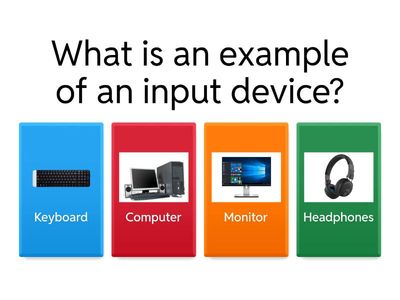 Computer - input and output devices - 20 questions