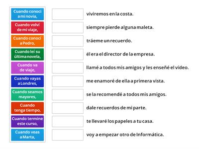 Cuando + subjuntivo o indicativo