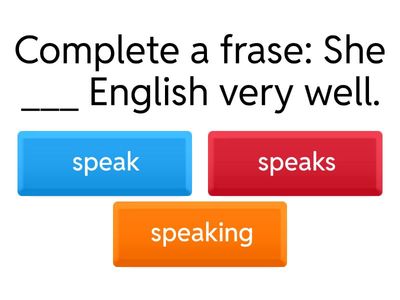 Simple Present Challenge!