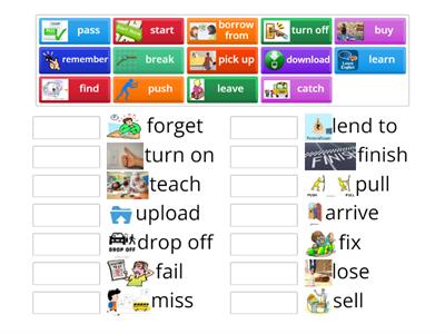 English File Pre-Intermediate Opposite verbs