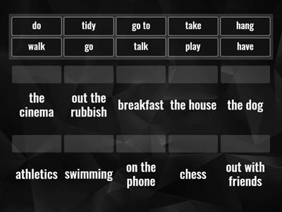 3 Round Up. Vocabulary