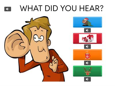 2. Christmas Vocabulary Listening