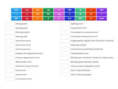 Writing Correction Code Part 1