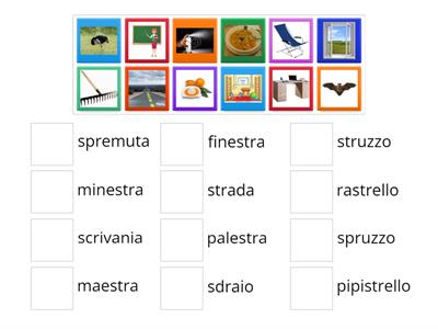 Suoni difficili scr, spr, str,