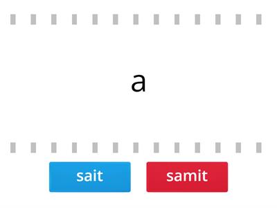 Azərbaycan dili 2-ci sinif -  Sait və samitlər