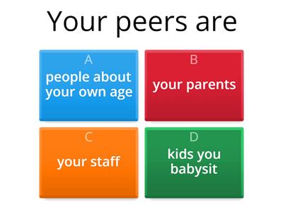  Peer Pressure Quiz LIC B1 L2LP