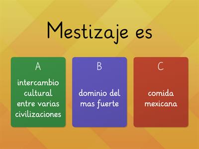 Mestizaje en México