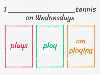 Present Simple or Present Continuous