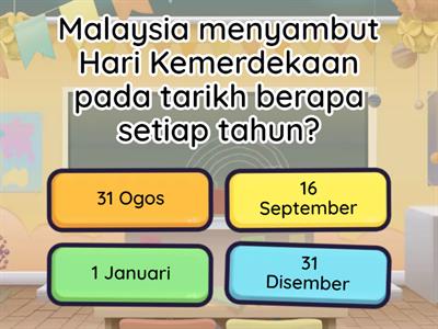 KUIZ KEMERDEKAAN SEKOLAH RENDAH