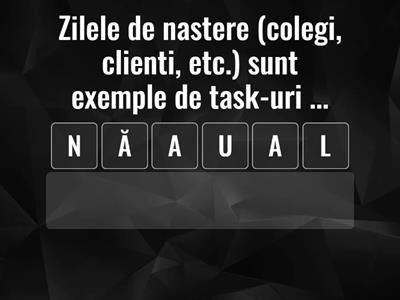AGENDA ELECTRONICĂ