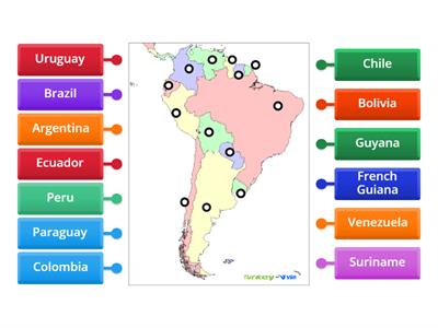 Countries of South America