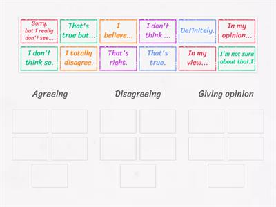 Opinon, presentation