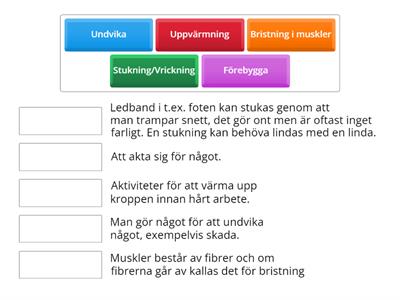 FÖREBYGGANDE AV SKADOR