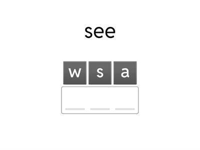 Irregular verbs - past simple