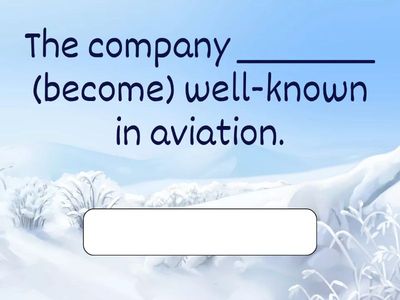 COMPLETE THE SENTENCES. Use the correct past form of the verb (12 items)