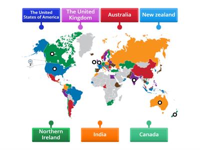 English speaking countries