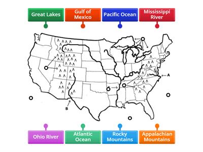 US Geography Physical Features