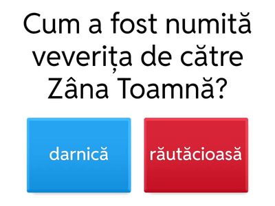 Toamna și veverița darnică