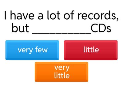 GW B1 unit 3  Much/many/little/a little/few/a few/ a lot of