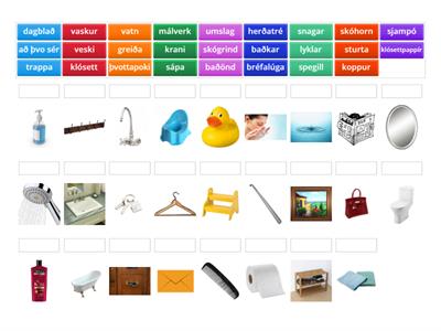 bls. 18-19 Forstofa - Baðherbergi