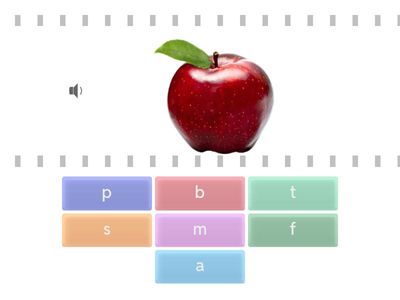 beginning letter sound match
