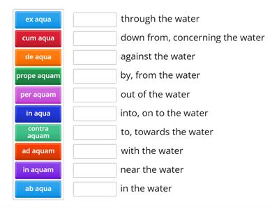 Basic Prepositions Common Entrance 1