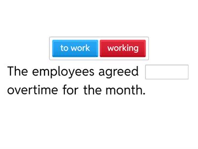 Verb patterns (Reporting verbs)- B2