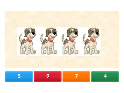 Counting objects 1 - 10