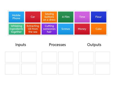 2AY BUS - Input, Process, Output Starter Task